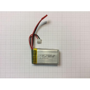 Аккумулятор Li-Po 7.4V 850mAh, 20C, 2s1p, JST