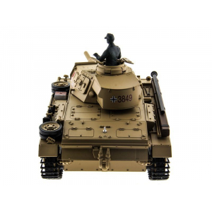 1:16 Танк Heng Long Tauch Panzer III Ausf H V6.0S - 3849-1, 2.4Ghz