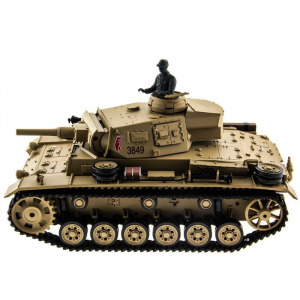 1:16 Танк Heng Long Tauch Panzer III Ausf H V6.0S - 3849-1, 2.4Ghz