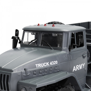 1:16 Внедорожник Урал бортовой, 4WD, (пропорциональный газ)