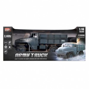 1:16 Внедорожник Урал бортовой, 4WD, (пропорциональный газ)