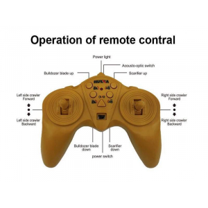 1:16 Бульдозер HuiNa 1569, 9 каналов