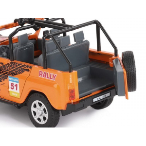 1:24 УАЗ-469 Rally c инерционным механизмом