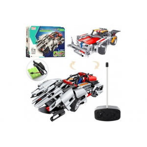 Конструктор на шасси - 2 в 1 спорткар/джип QiHui QH8009 (326 деталей), 27Mhz