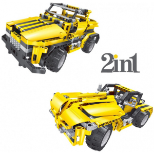 Конструктор на шасси - 2 в 1 пикап/родстер QiHui QH8003 (426 деталей), 27Mhz