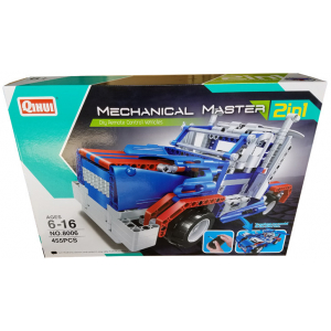 Конструктор на шасси 2 в 1 - спорткар/тягач "Оптимус Прайм" QiHui QH8006 (455 деталей), 27Mhz