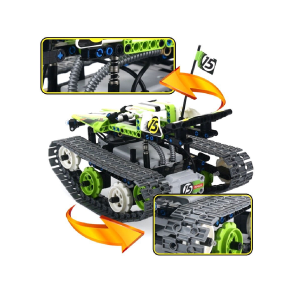 Конструктор модульный - вездеход QiHui QH8015 (353 детали), 2.4Ghz