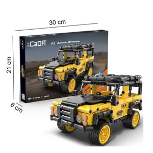 Конструктор - внедорожник Defender c инерционным механизмом Double Eagle C52028W (389 деталей)