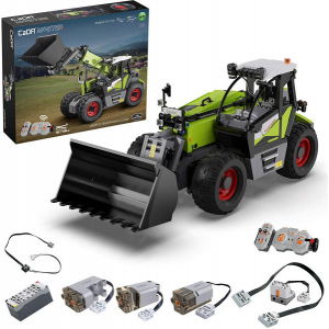 Конструктор модульный - бульдозер-погрузчик CaDA Master Double Eagle C61051W (1469 деталей), 2.4Ghz