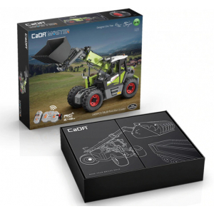 Конструктор модульный - бульдозер-погрузчик CaDA Master Double Eagle C61051W (1469 деталей), 2.4Ghz