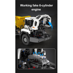 Конструктор модульный - самосвал Голиаф CaDA Master Double Eagle C61054W (3067 деталей), 2.4Ghz