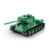 Конструктор модульный - советский танк Т-34 CaDA Master Double Eagle C61072W (722 детали), 2.4Ghz