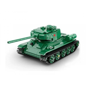 Конструктор модульный - советский танк Т-34 CaDA Master Double Eagle C61072W (722 детали), 2.4Ghz