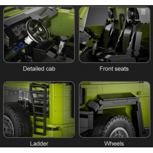 Конструктор модульный - автомобиль Suzuki Jimny Sierra Double Eagle C62001W (1803 детали), (рекомендуется докупить набор электроники)