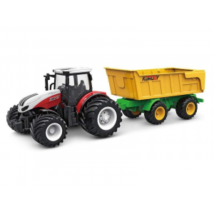 1:24 Трактор с прицепом Korody KR6645, 6 каналов, 2.4Ghz в ассортименте