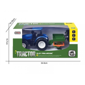 1:24 Трактор с сельскохозяйственным прицепом Korody KR6636, 6 каналов, 2.4Ghz в ассортименте