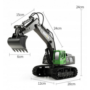 1:18 Экскаватор HuiNa 1558, 11 каналов