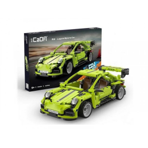 Конструктор - спортивный автомобиль Legend c инерционным механизмом Double Eagle C52024W (387 деталей)