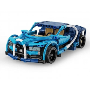 Конструктор - спортивный автомобиль Honour c инерционным механизмом Double Eagle C52025W (377 деталей)