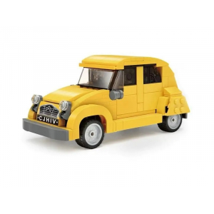Конструктор - ретроавтомобиль Citroen 2CV Double Eagle C55021W (298 деталей)