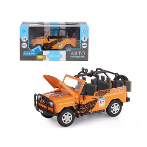 1:24 УАЗ-469 Rally c инерционным механизмом