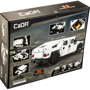 Конструктор модульный - автомобиль HumVee Double Eagle C61027W (1386 деталей), (рекомендуется докупить набор электроники)