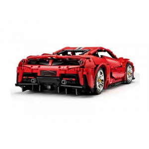 Конструктор модульный - споркар Ferrari 488 1:8 CaDA Master Double Eagle C61042W (3187 деталей), 2.4Ghz