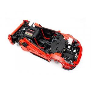 Конструктор модульный - споркар Ferrari 488 1:8 CaDA Master Double Eagle C61042W (3187 деталей), 2.4Ghz