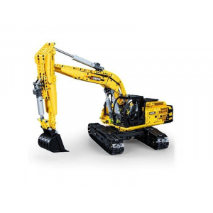 Конструктор модульный - гусеничный экскаватор Double Eagle C61082W (1702 детали), (рекомендуется докупить набор электроники)