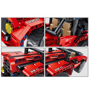 Конструктор на шасси - 2 в 1 джип/пикап QiHui QH8017 (333 детали), 2.4Ghz