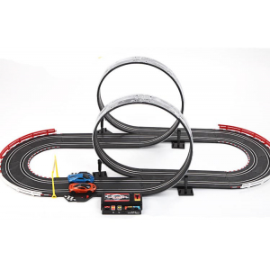 1:43 Гоночный автотрек JJ Slot Ралли (длина трека 384 см, от сети) - JJ82-2