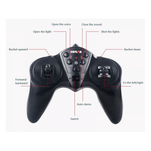 1:16 Карьерный самосвал HuiNa 1553, 10 каналов, 2.4Ghz