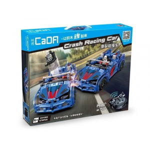 Конструктор на шасси - автомобиль с катапультой Double Eagle C51052W (585 деталей), 2.4Ghz