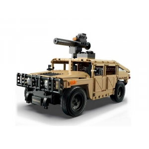 Конструктор на шасси - военный бронированный автомобиль HumVee Double Eagle C51202W (628 деталей), 2.4Ghz / Bluetooth