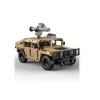Конструктор на шасси - военный бронированный автомобиль HumVee Double Eagle C51202W (628 деталей), 2.4Ghz / Bluetooth