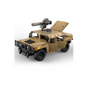 Конструктор на шасси - военный бронированный автомобиль HumVee Double Eagle C51202W (628 деталей), 2.4Ghz / Bluetooth
