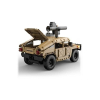 Конструктор на шасси - военный бронированный автомобиль HumVee Double Eagle C51202W (628 деталей), 2.4Ghz / Bluetooth