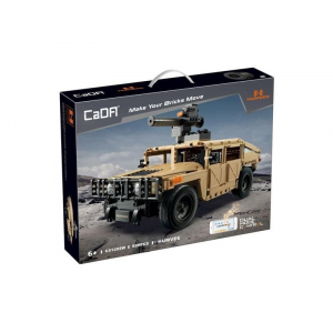 Конструктор на шасси - военный бронированный автомобиль HumVee Double Eagle C51202W (628 деталей), 2.4Ghz / Bluetooth