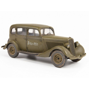 1:35 Сборная модель ZVEZDA Советский автомобиль "ГАЗ М1", подарочный набор