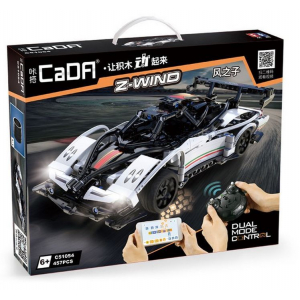 Конструктор на шасси - автомобиль Z-Wind Double Eagle C51054W (457 деталей), 2.4Ghz / Bluetooth