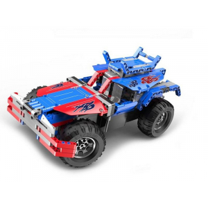 Конструктор на шасси - 2 в 1 грузовик/джип "Оптимус Прайм" Double Eagle C51002W (531 деталь), 2.4Ghz