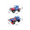 Конструктор на шасси - 2 в 1 грузовик/джип "Оптимус Прайм" Double Eagle C51002W (531 деталь), 2.4Ghz
