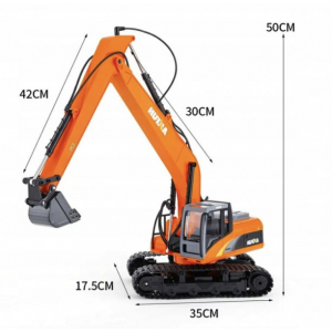 1:14 Экскаватор HuiNa 1551, 15 каналов, 2.4Ghz