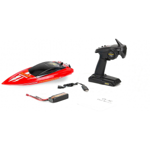 1:18 Катер Red HydroJet с водомётом - HC807, 2.4Ghz