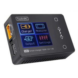 Универсальное зарядно-разрядное устройство с балансиром ToolkitRC M6 V2 (In: 7-28V/30А C:10A D:2A)