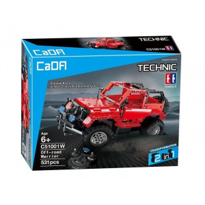 Конструктор на шасси - Jeep Wrangler Double Eagle C51001W (531 деталь), 2.4Ghz
