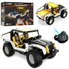 Конструктор на шасси - внедорожник Jeep Wranger Double Eagle C51045W (542 детали), 2.4Ghz / Bluetooth