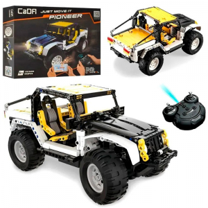 Конструктор на шасси - внедорожник Jeep Wranger Double Eagle C51045W (542 детали), 2.4Ghz / Bluetooth