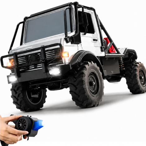 1:18 MN-Model Unimog U4000, 4WD, (пропорциональный газ и руль)