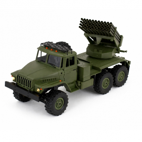 1:16 Внедорожник Урал БМ-21 Град, 4WD, (пропорциональный газ и руль)